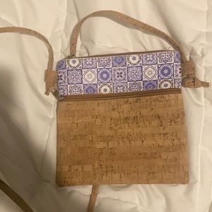 Cork purse made in the Azores